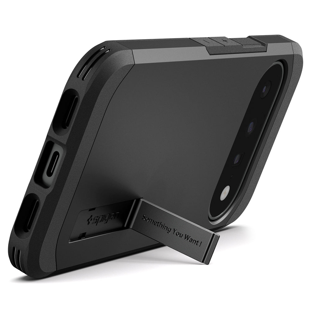Coque MagSafe pour Google Pixel 11, Spigen, Tough Armor, Noire ACS11443