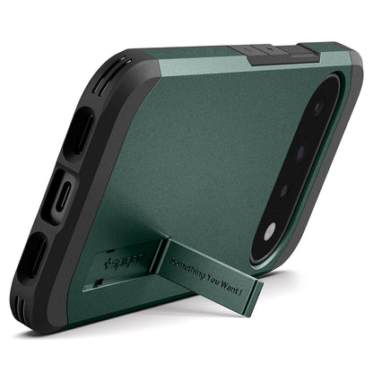 Coque MagSafe pour Google Pixel 11, Spigen, Tough Armor, Vert ACS11854