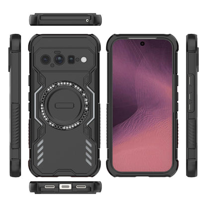 MagSafe Case for Google Pixel 11, Techsuit, ArmorMag, Black