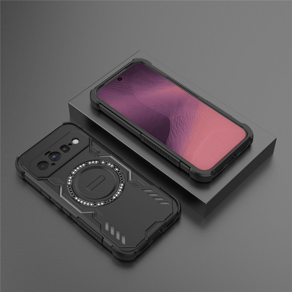 MagSafe Case for Google Pixel 11, Techsuit, ArmorMag, Black