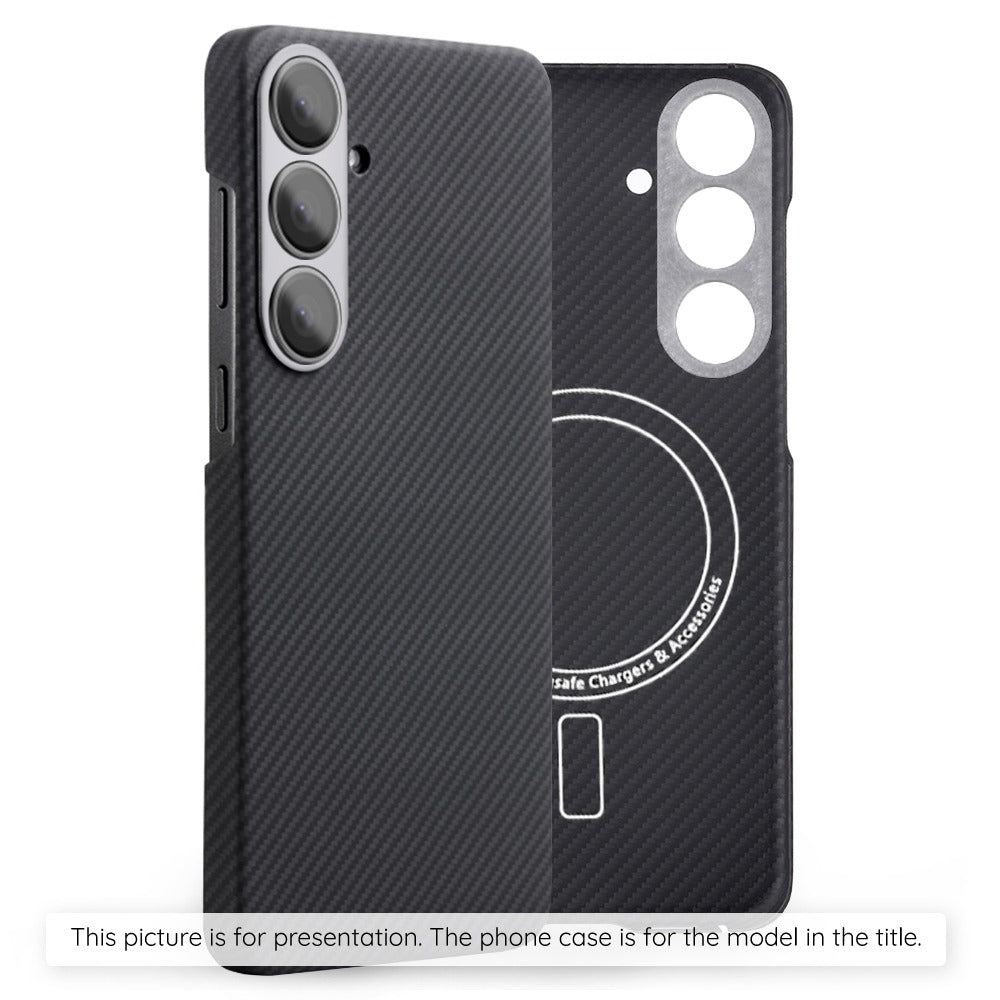 Coque MagSafe pour Google Pixel 9 / 9 Pro, Techsuit, Fibre d'aramide, Noire