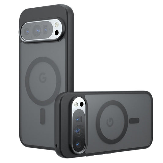 Coque MagSafe pour Google Pixel 9 / 9 Pro, Techsuit, PureFrost, Noire