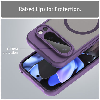 Coque MagSafe pour Google Pixel 9 Pro, Techsuit, HaloFrost II, Violet