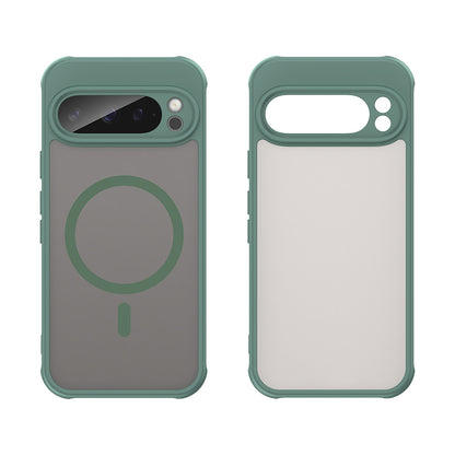 Coque MagSafe pour Google Pixel 9 Pro, Techsuit, HaloFrost II, Vert