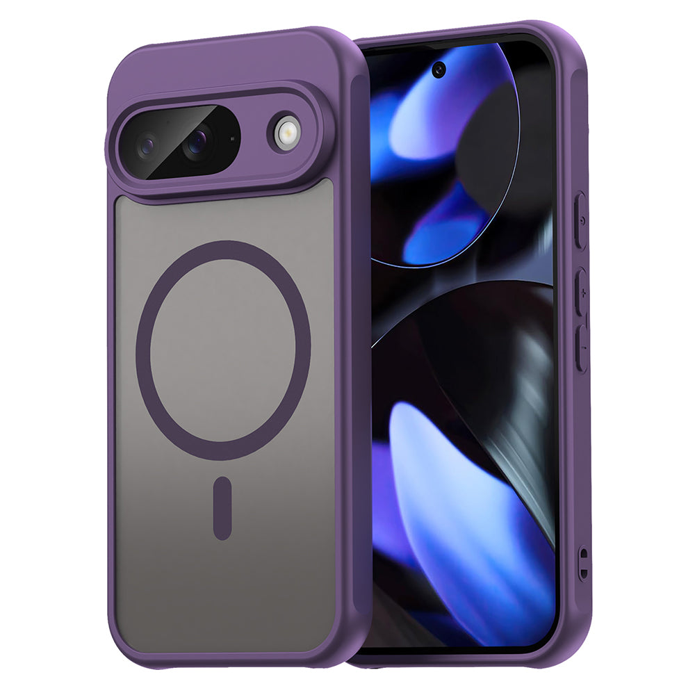 Coque MagSafe pour Google Pixel 9, Techsuit, HaloFrost II, Violet