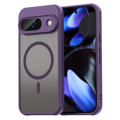 Coque MagSafe pour Google Pixel 9, Techsuit, HaloFrost II, Violet