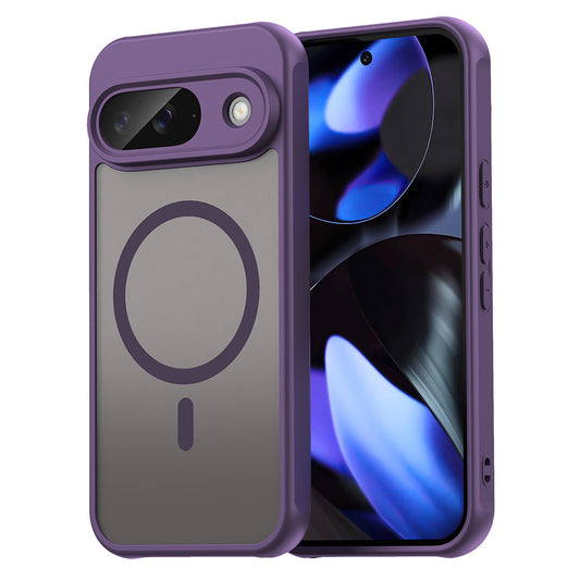 Coque MagSafe pour Google Pixel 9, Techsuit, HaloFrost II, Violet