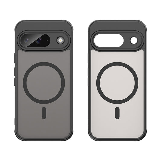 Coque MagSafe pour Google Pixel 9, Techsuit, HaloFrost II, Noire