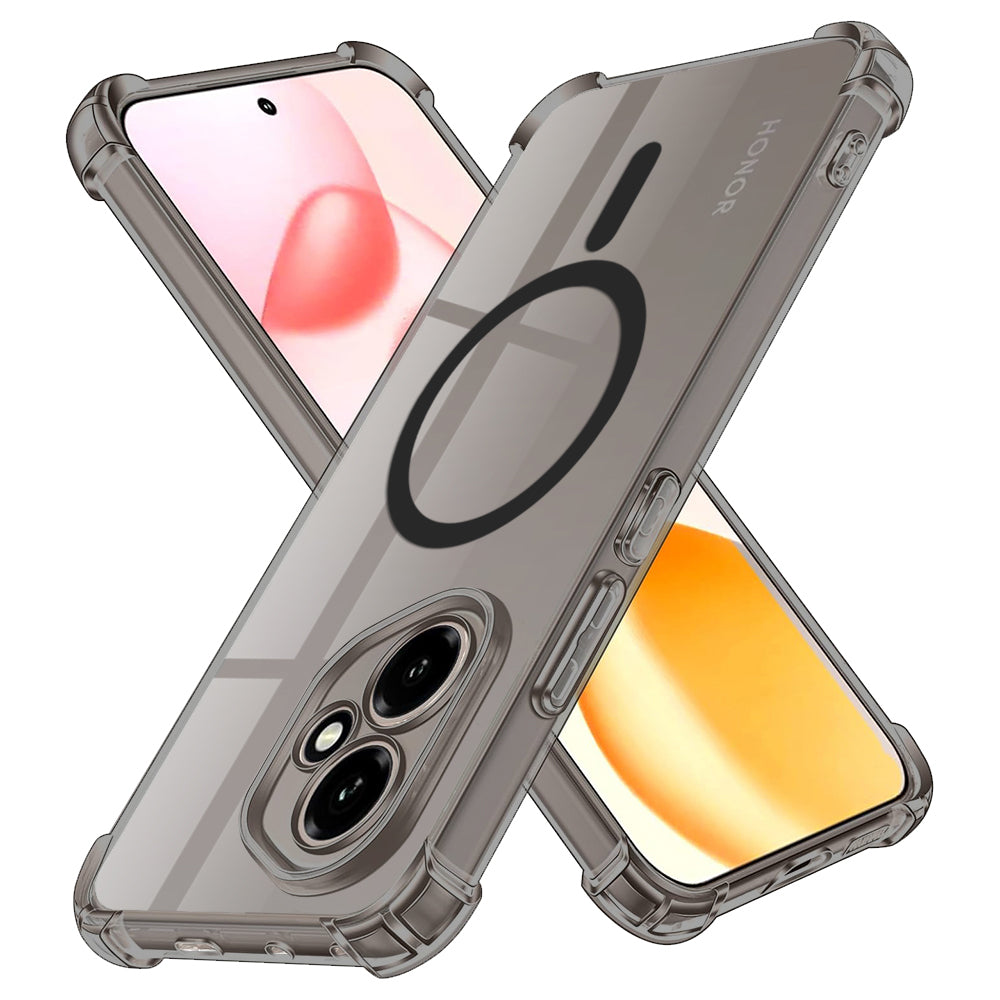 Coque MagSafe pour Google Pixel 9, Techsuit, Shockproof Clear, Fumé
