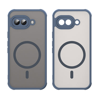 Coque MagSafe pour Google Pixel 9a, Techsuit, HaloFrost II, Bleu marine