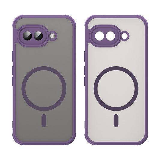 Coque MagSafe pour Google Pixel 9a, Techsuit, HaloFrost II, Violet