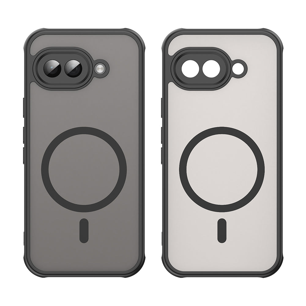 Coque MagSafe pour Google Pixel 9a, Techsuit, HaloFrost II, Noire