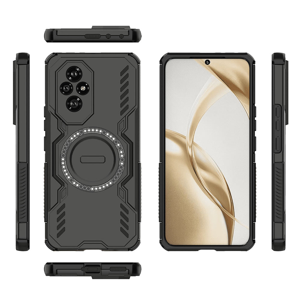 MagSafe Case for Honor 200, Techsuit, ArmorMag, Black