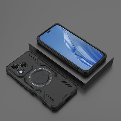 Coque MagSafe pour Honor 400 Lite, Techsuit, ArmorMag, Noire