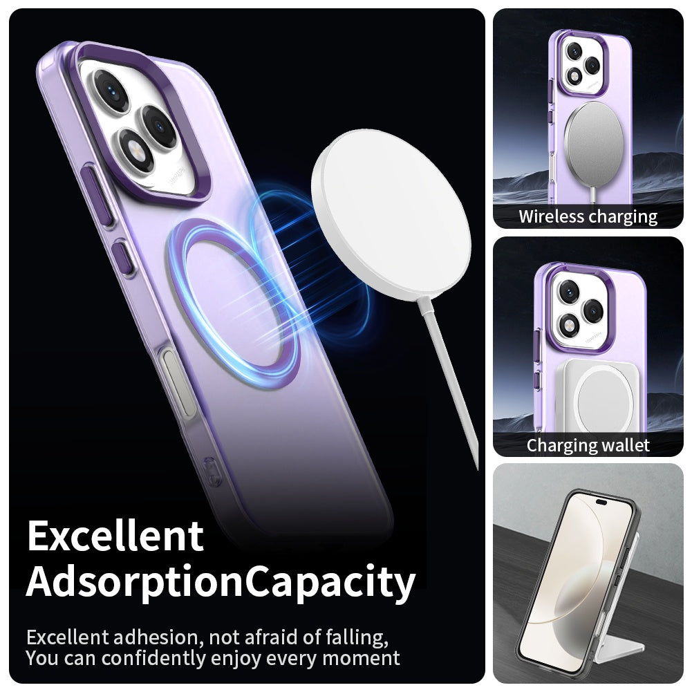Coque MagSafe pour Honor 400 Lite, Techsuit, CandyCase, Violet