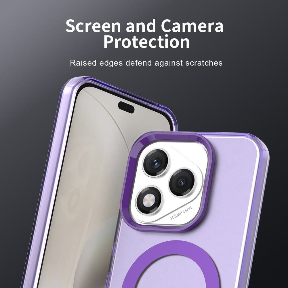 Coque MagSafe pour Honor 400 Lite, Techsuit, CandyCase, Violet