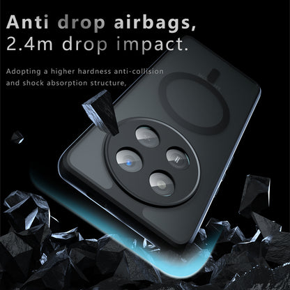 Coque MagSafe pour Honor 400 Lite, Techsuit, PureFrost, Noir Satiné