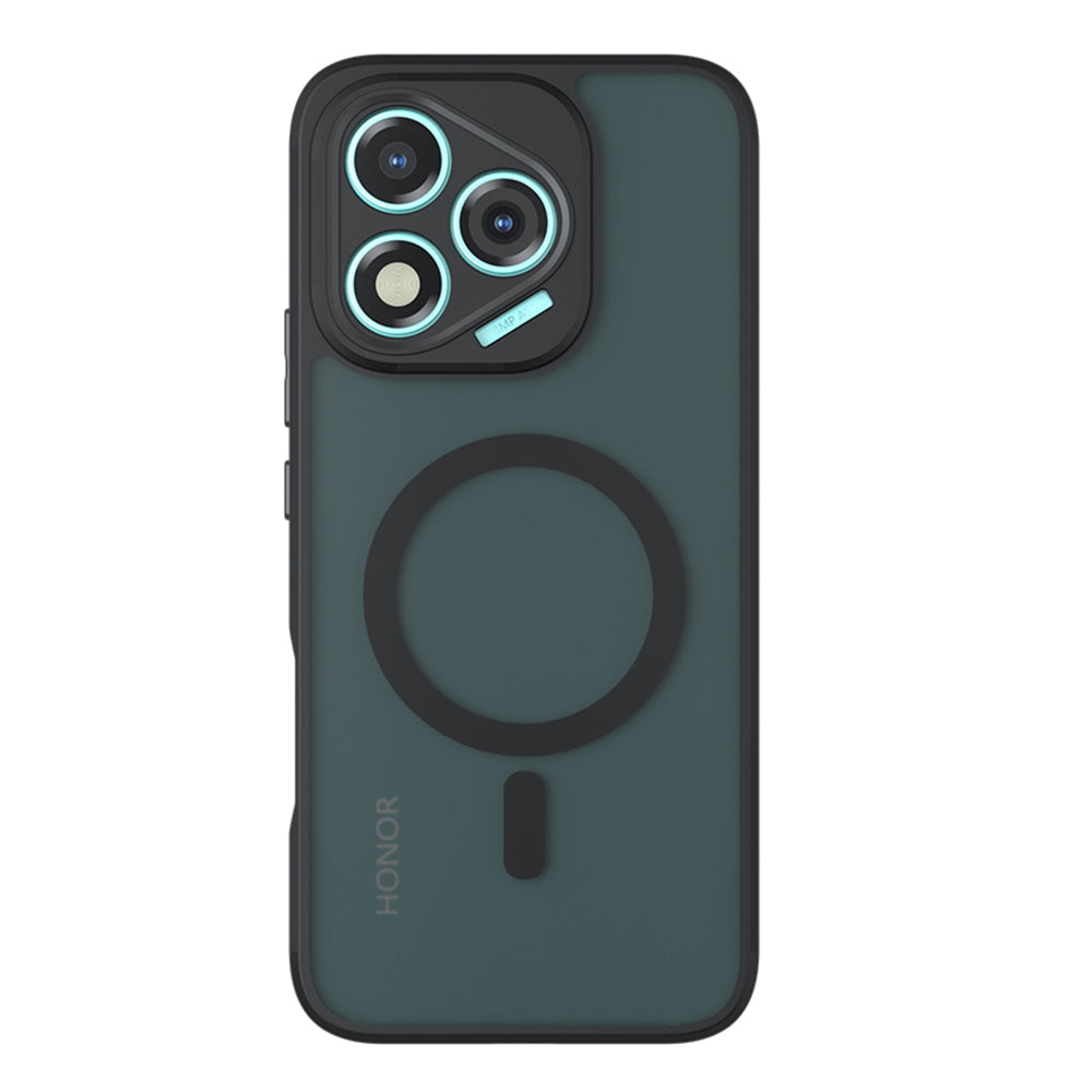 Coque MagSafe pour Honor 400 Lite, Techsuit, PureFrost, Noir Satiné