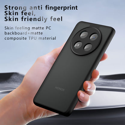 Coque MagSafe pour Honor 400 Lite, Techsuit, PureFrost, Noir Satiné