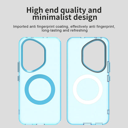 Coque MagSafe pour Honor 400 Pro, Techsuit, CandyCase, Bleue