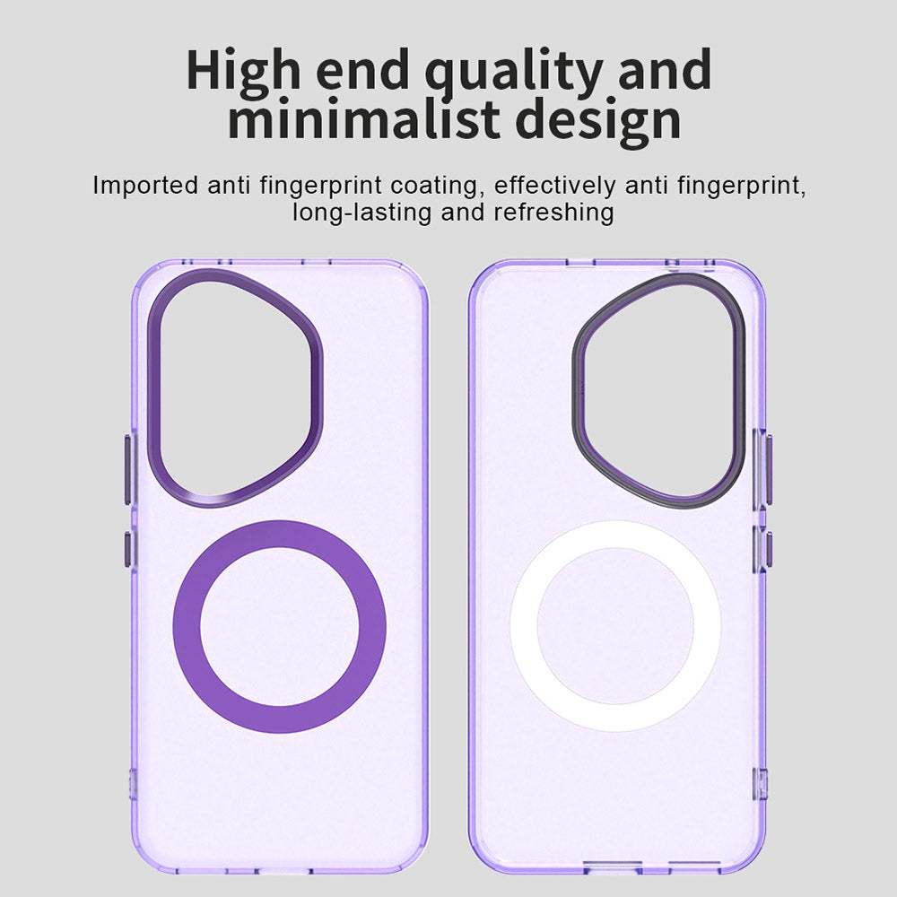 Coque MagSafe pour Honor 400 Pro, Techsuit, CandyCase, Violet