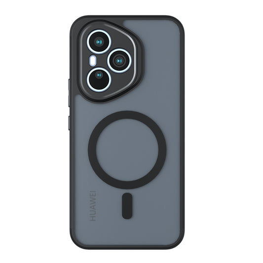 Coque MagSafe pour Honor 400 Pro, Techsuit, PureFrost, Noire