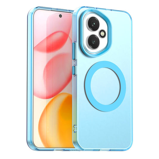 Coque MagSafe pour Honor 400, Techsuit, CandyCase, Bleue