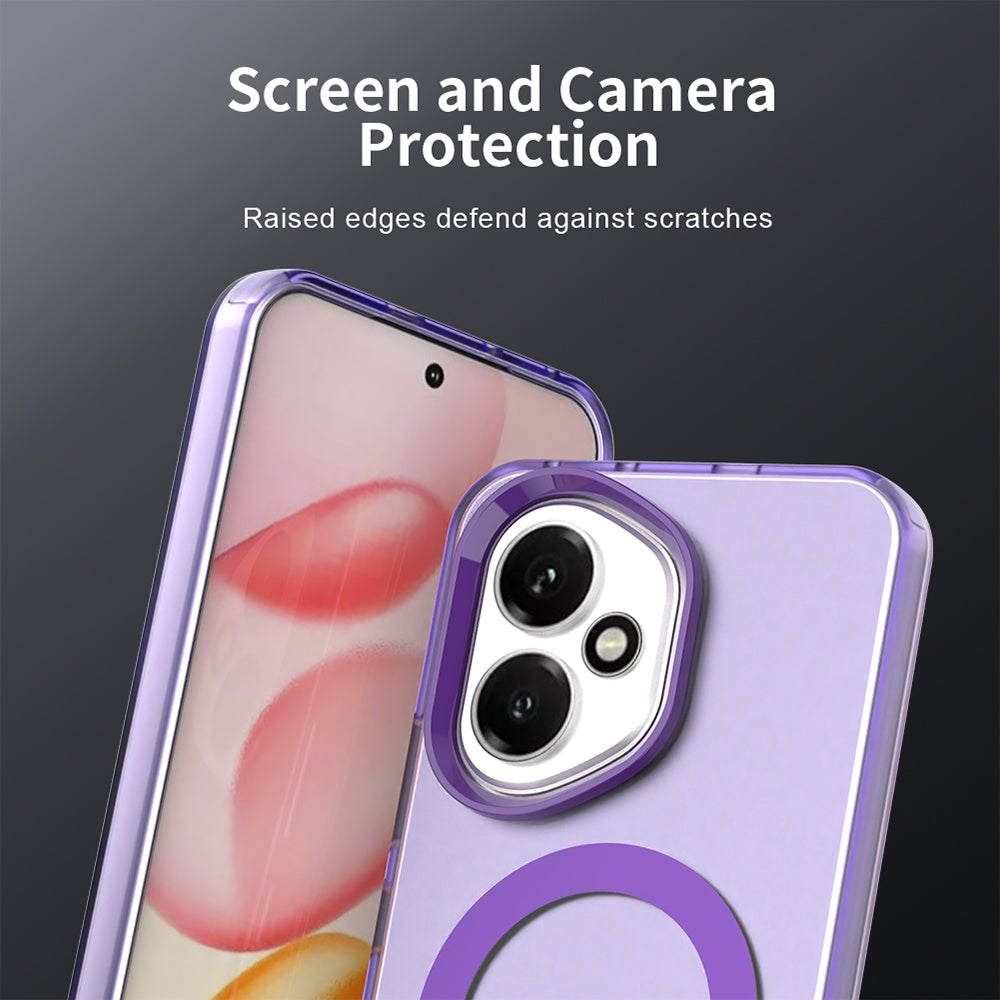 Coque MagSafe pour Honor 400, Techsuit, CandyCase, Violet