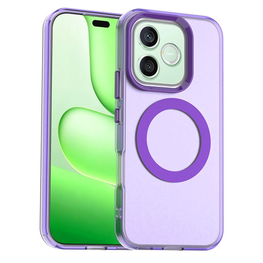 Coque MagSafe pour Honor 600 Lite, Techsuit, CandyCase, Violet