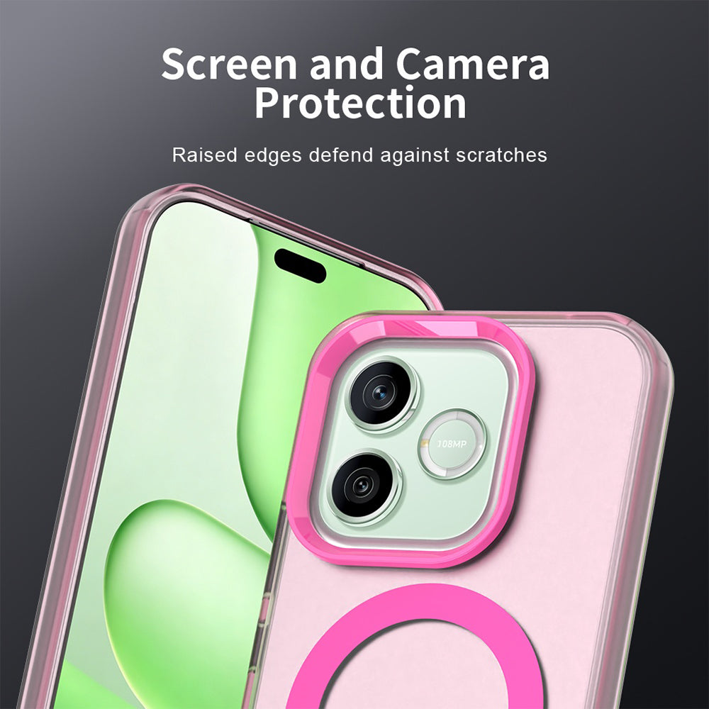 Coque MagSafe pour Honor 600 Pro / 600, Techsuit, CandyCase, Rose
