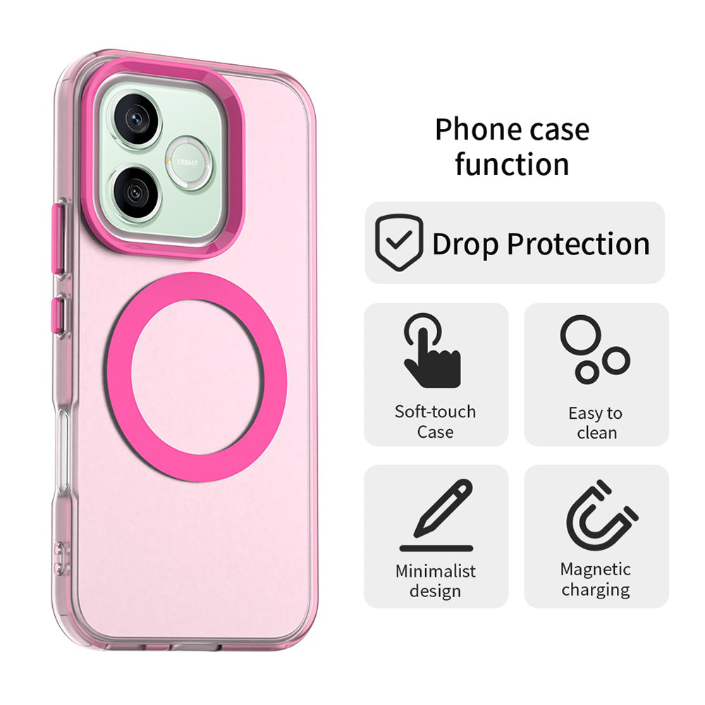 Coque MagSafe pour Honor 600 Pro / 600, Techsuit, CandyCase, Rose