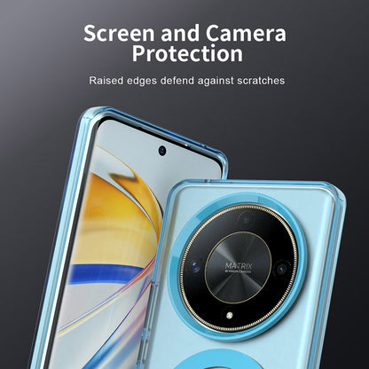 Coque MagSafe pour Honor Magic6 Lite, Techsuit, CandyCase, Bleue