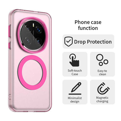 Coque MagSafe pour Honor Magic7 Pro, Techsuit, CandyCase, Rose