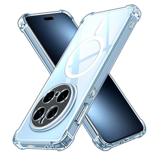 Coque MagSafe pour Honor Magic7 Pro, Techsuit, Antichoc, Transparente