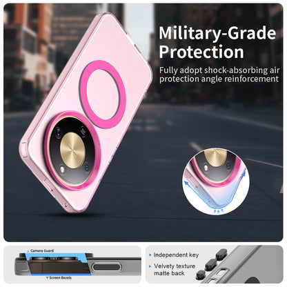 Housse MagSafe pour Honor Magic8 Lite, Techsuit, CandyCase, Rose