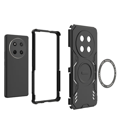 Coque MagSafe pour Honor X9c / Magic7 Lite, Techsuit, ArmorMag, Noire