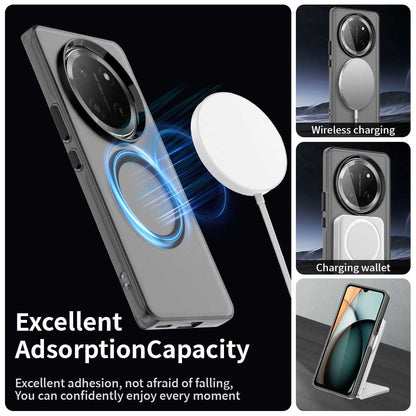 Coque MagSafe pour Honor X9c / Magic7 Lite, Techsuit, CandyCase, Noire