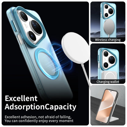 Coque MagSafe pour Huawei Pura 80 Ultra, Techsuit, CandyCase, Bleue