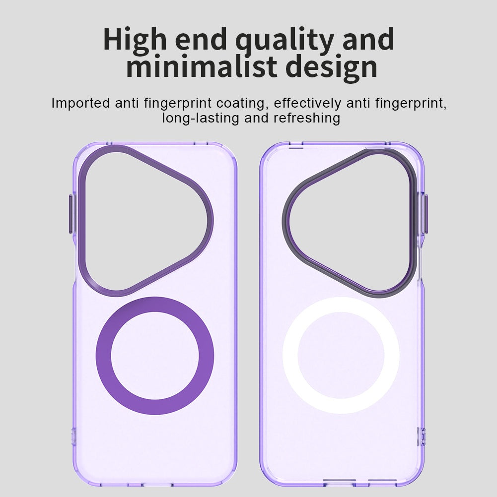 Coque MagSafe pour Huawei Pura 80 Ultra, Techsuit, CandyCase, Violet