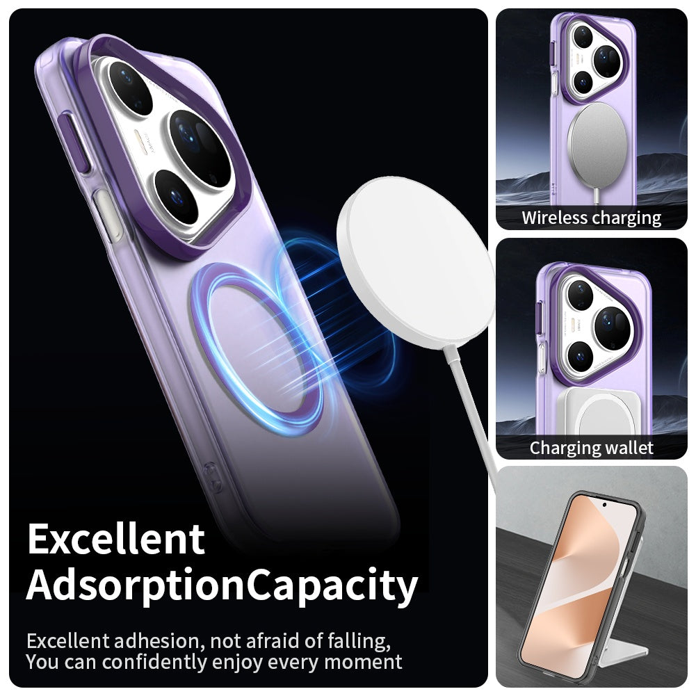 Coque MagSafe pour Huawei Pura 80 Ultra, Techsuit, CandyCase, Violet