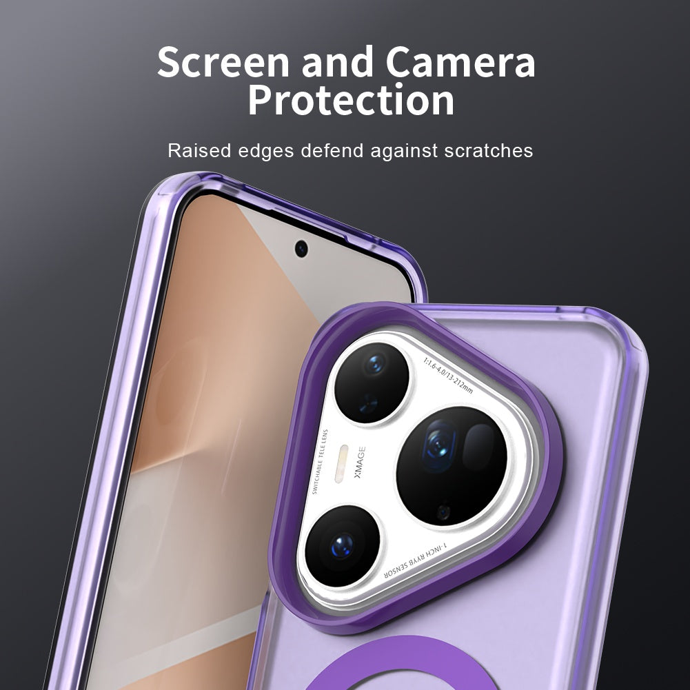 Coque MagSafe pour Huawei Pura 80 Ultra, Techsuit, CandyCase, Violet