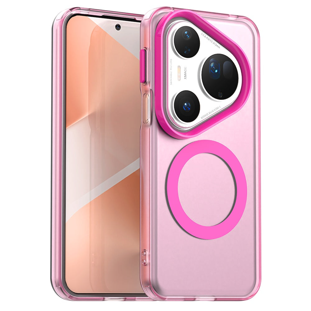 Coque MagSafe pour Huawei Pura 80 Ultra, Techsuit, CandyCase, Rose