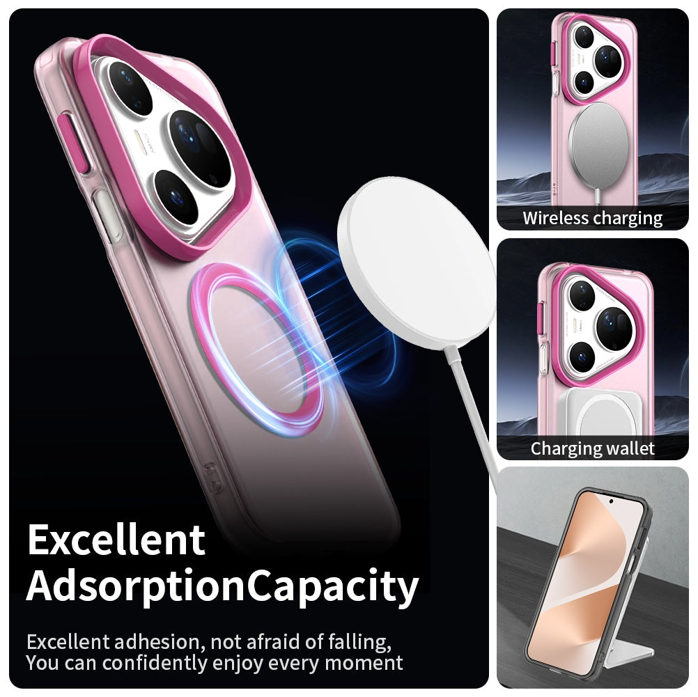 Coque MagSafe pour Huawei Pura 80 Ultra, Techsuit, CandyCase, Rose