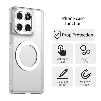 Coque MagSafe pour Motorola Edge 60 Fusion / Edge 60, Techsuit, CandyCase, Blanche