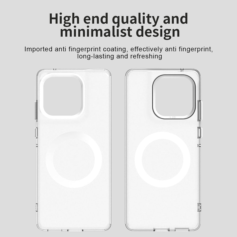 Coque MagSafe pour Motorola Edge 60 Fusion / Edge 60, Techsuit, CandyCase, Blanche