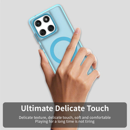 Coque MagSafe pour Motorola Edge 60 Fusion / Edge 60, Techsuit, CandyCase, Bleue