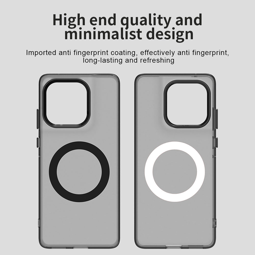 Coque MagSafe pour Motorola Edge 60 Fusion / Edge 60, Techsuit, CandyCase, Noire