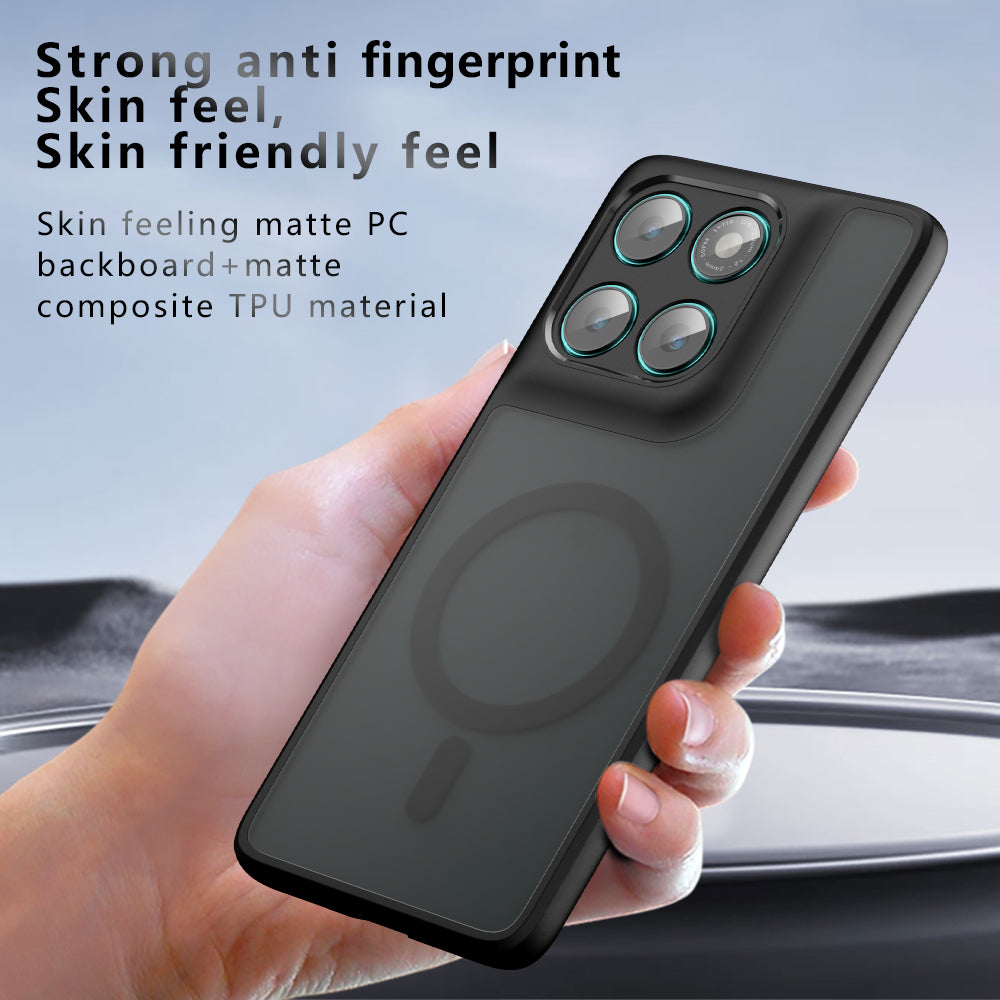 Coque MagSafe pour Motorola Edge 60 Pro, Techsuit, PureFrost, Noire