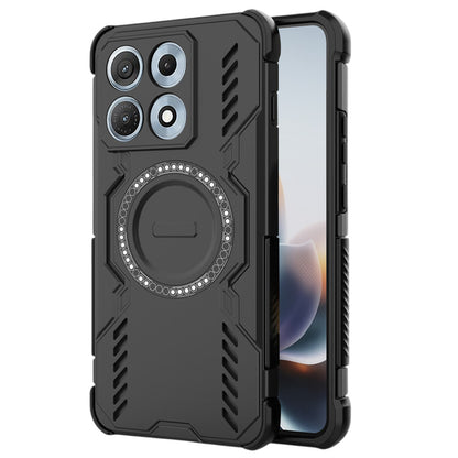 Coque MagSafe pour Motorola Edge 70 Max, Techsuit, ArmorMag, Noire