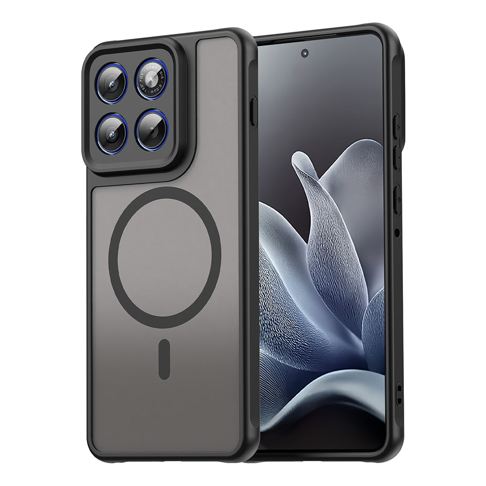 Étui MagSafe pour Motorola Edge 70, Techsuit, HaloFrost II, Noir